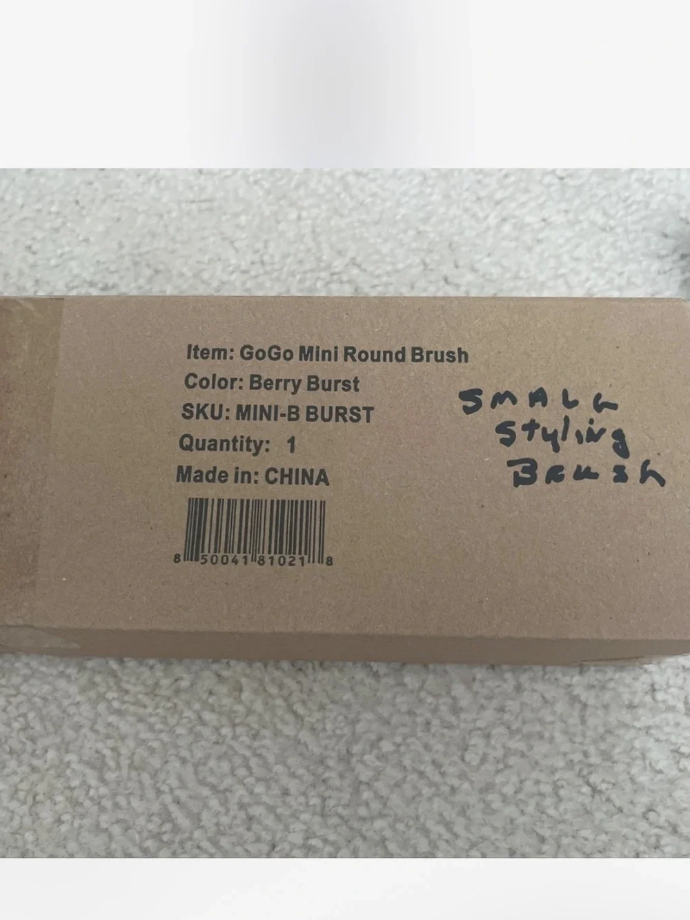 Gogo Heated Round Mini Hair Brush